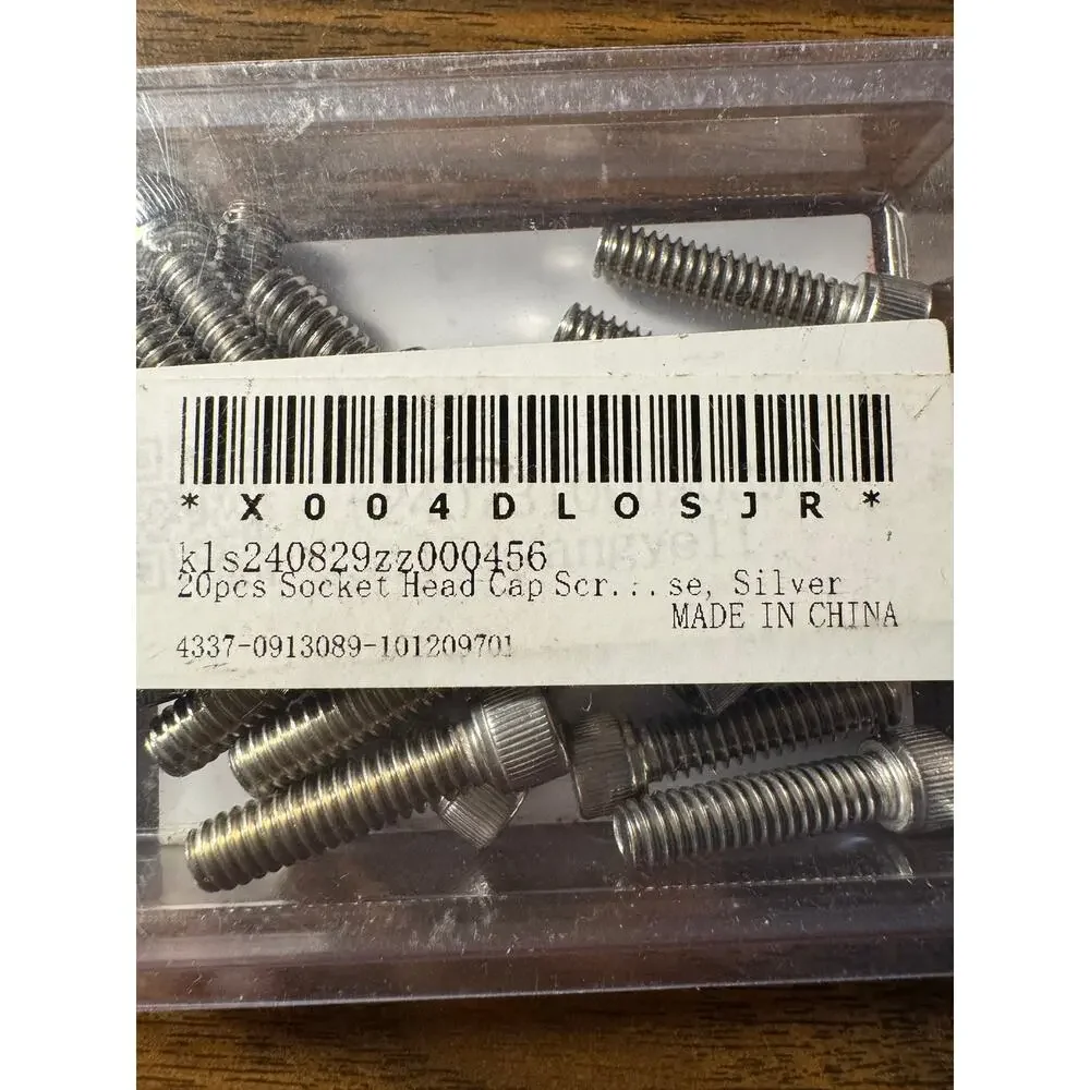 Kozelo 20pcs Socket Head Cap Screws 304 Stainless Steel